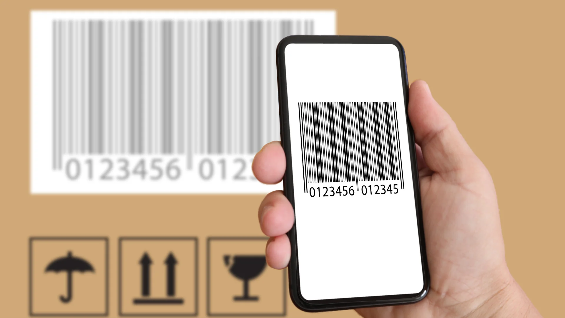 Üretim takibi ve kalite kontrol için kullanılan batch kodu barkod etiketi